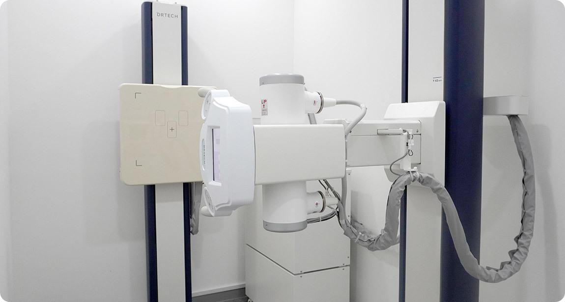 Phòng chụp X-quang của bệnh viện thẩm mỹ AB