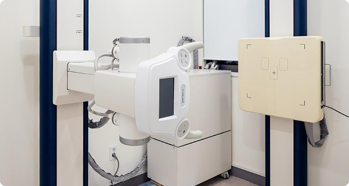 Phòng chụp CT của bệnh viện thẩm mỹ AB 