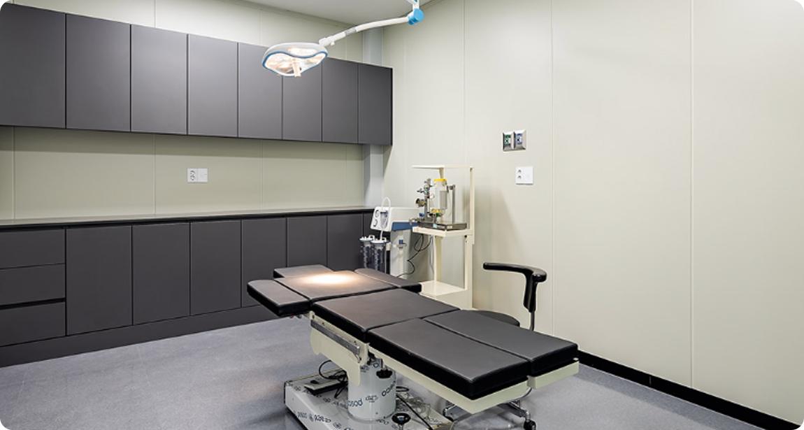 Trung tâm phẫu thuật của bệnh viện thẩm viện AB