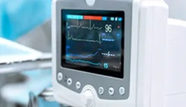 Hệ thống monitor theo dõi
và đo CO₂ cuối thì thở ra