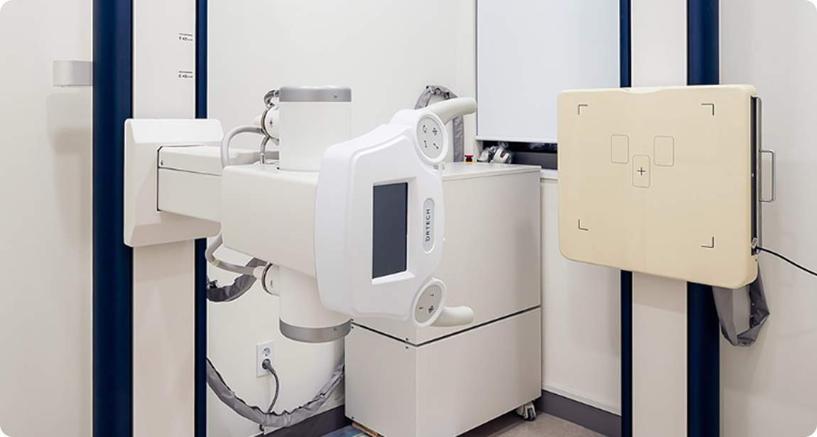 Phòng chụp CT của bệnh viện thẩm mỹ AB 