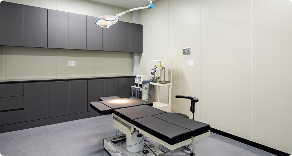 Trung tâm phẫu thuật của bệnh viện thẩm viện AB