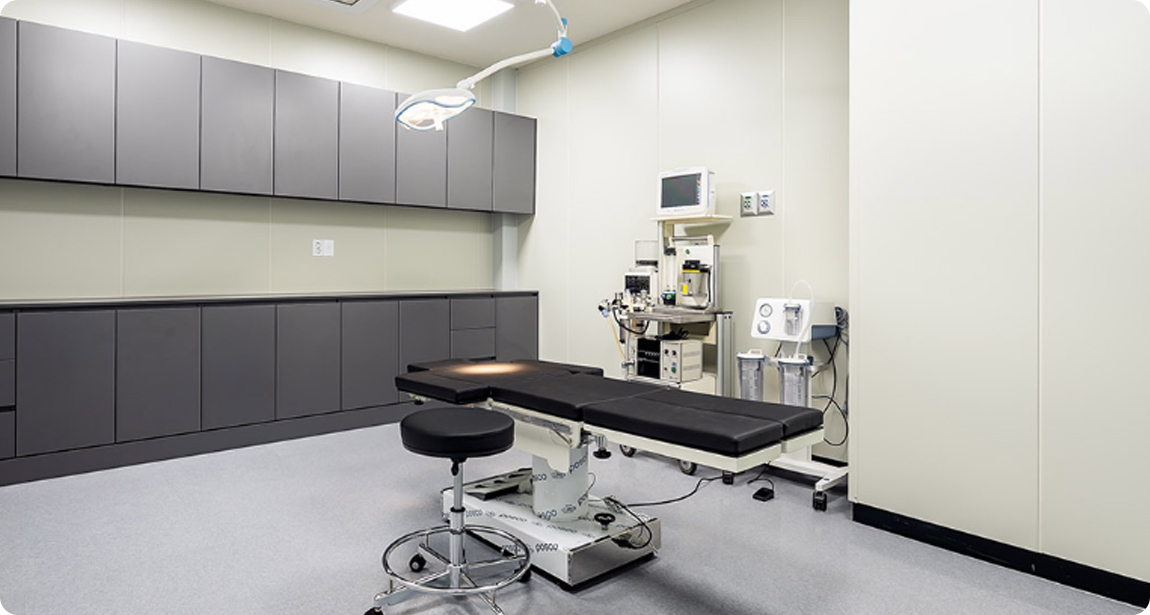 Trung tâm phẫu thuật của bệnh viện thẩm viện AB