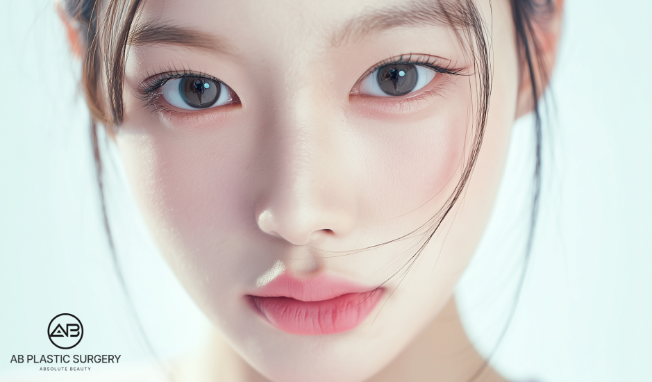 Cận cảnh khuôn mặt sau phẫu thuật gọt hàm tại Bệnh viện thẩm mỹ AB Hàn Quốc – Đường nét V-line tự nhiên, cân đối và hài hòa theo tiêu chuẩn Hàn Quốc